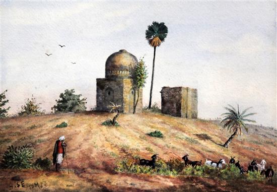 Henry Strachan Elton (1841-1934) Gumbaz ... Secunderabad